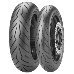 120-70 R16 57 H Pirelli Diablo Rosso Scooter Tl Front