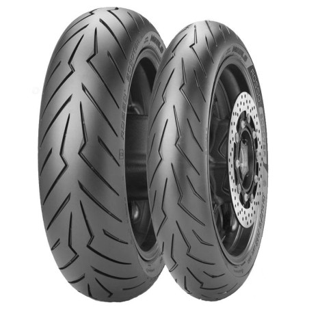 120-70 R16 57 H Pirelli Diablo Rosso Scooter Tl Front